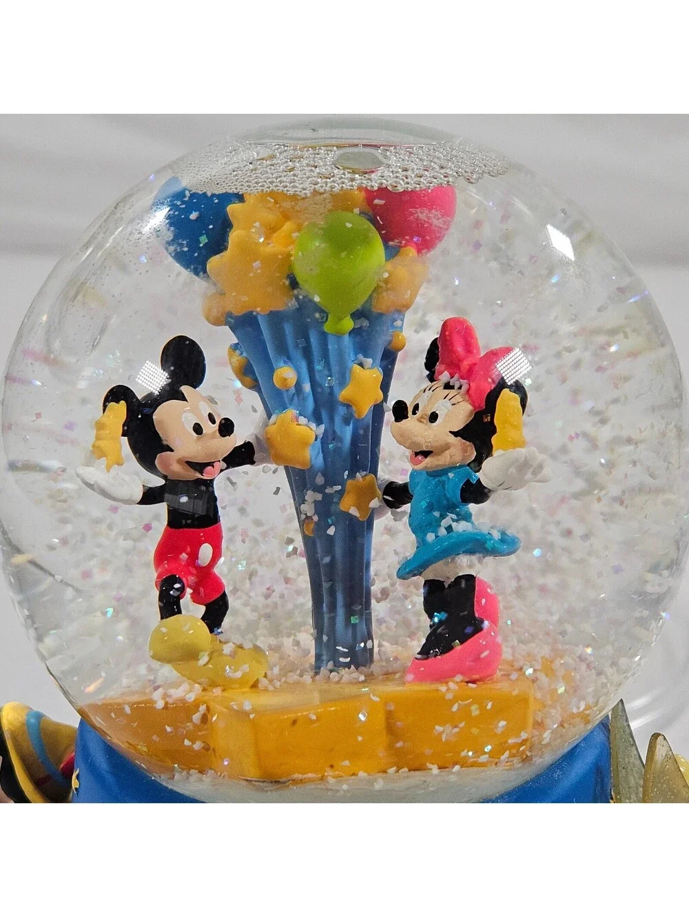 Walt Disney 100 Snowglobe Music Box 